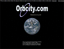 Tablet Screenshot of orbcity.com